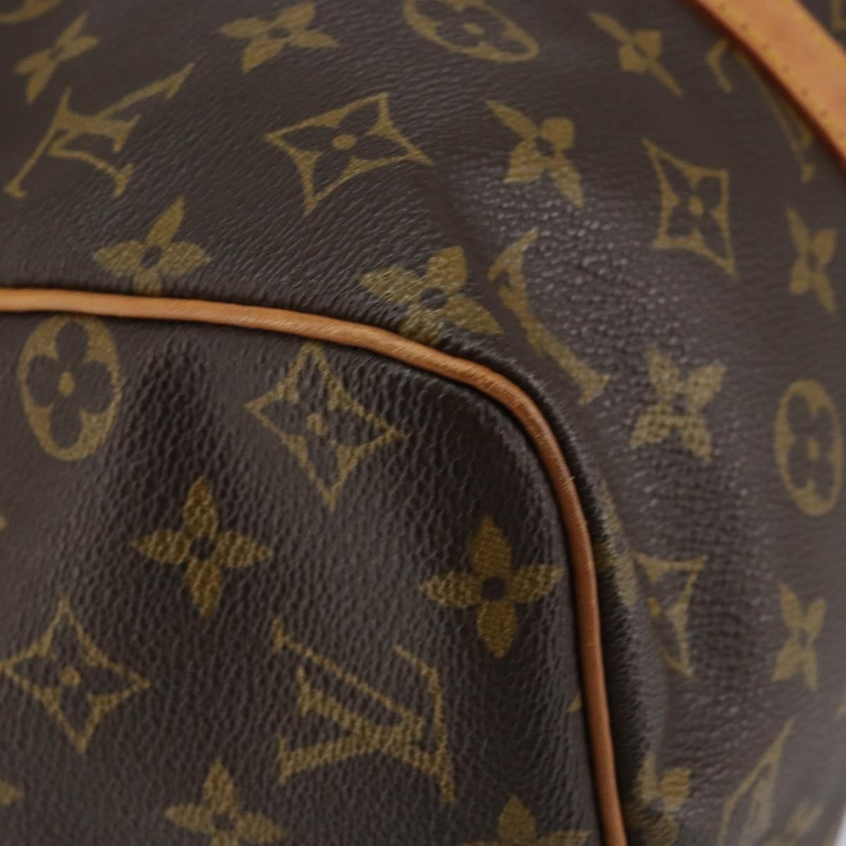 Louis Vuitton Sac Souple Handbag Monogram Canvas, BROWN, CANVAS, Handbag