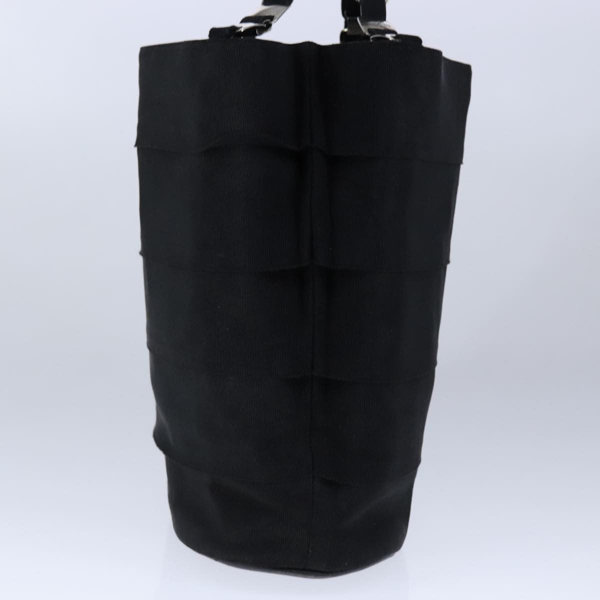 Salvatore Ferragamo Gancini Tote Gancini Canvas, BLACK, CANVAS, Tote bag