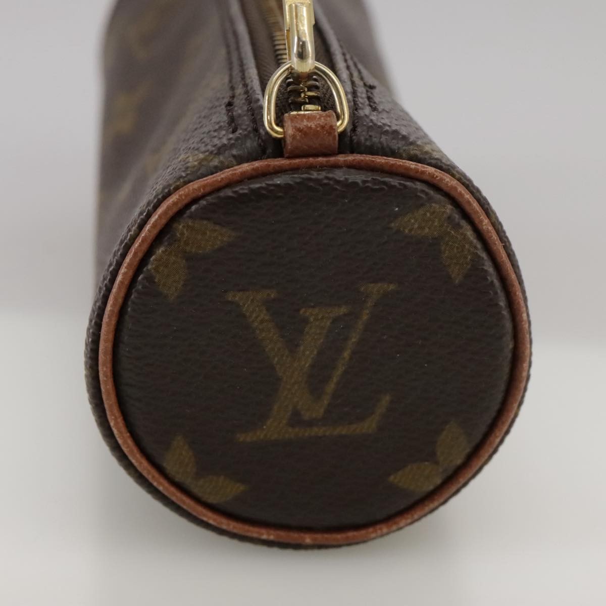 Louis Vuitton Papillon Pochette Monogram Canvas, BROWN, CANVAS, Clutche & pouche