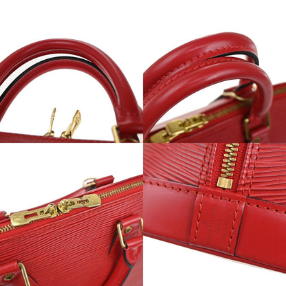 Louis Vuitton Alma Handbag Epi Leather, RED, LEATHER, Handbag