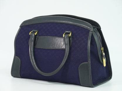 Gucci Micro GG supreme handbag Canvas, NAVY, CANVAS, Handbag