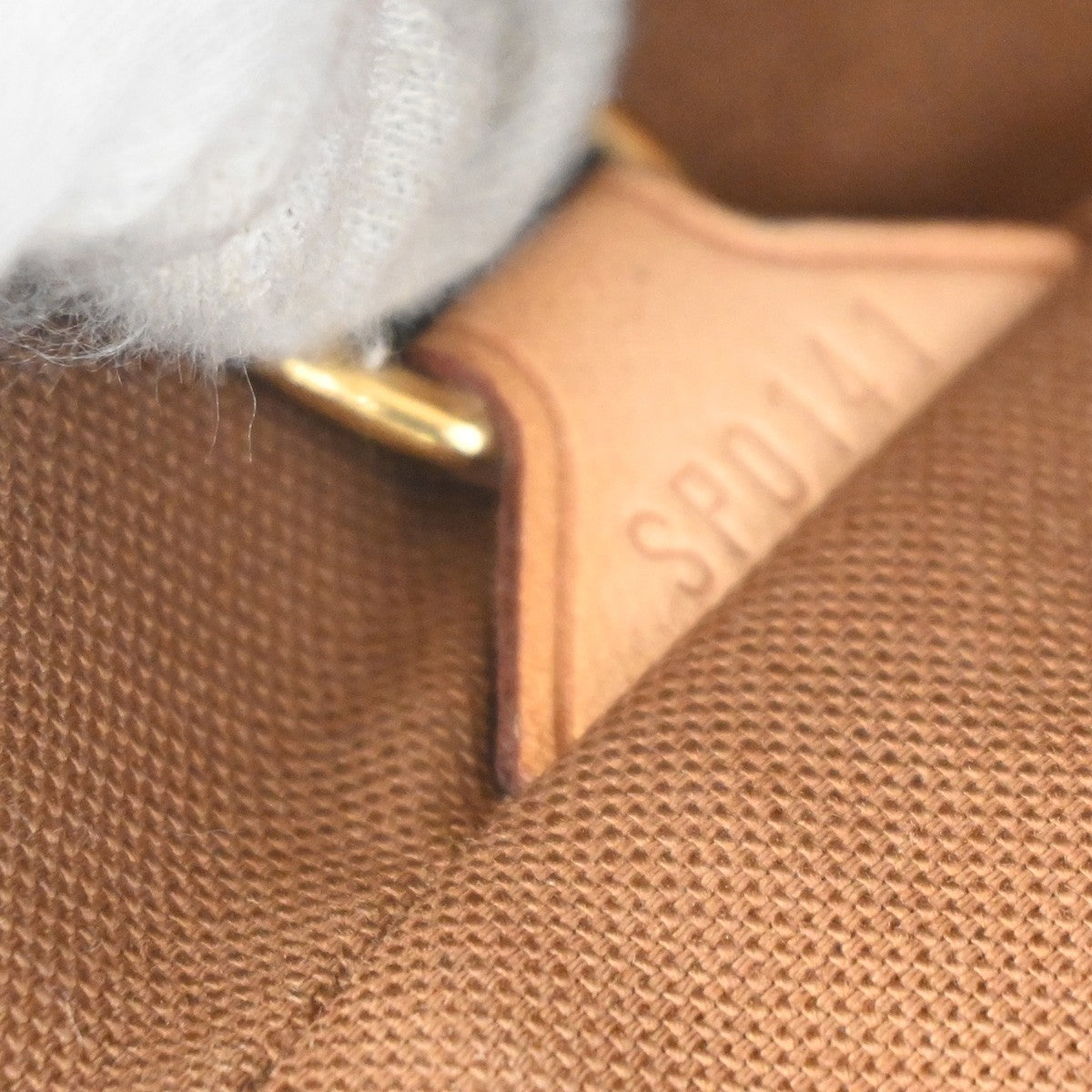 Louis Vuitton Tivoli Handbag Monogram Canvas, BROWN, CANVAS, Shoulder bag