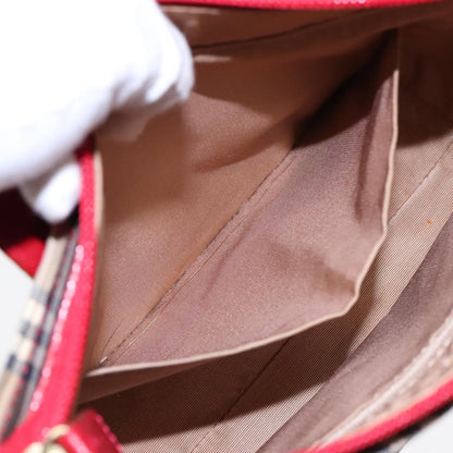 Burberry Nova Check Handbag Nova Check Canvas, BEIGE, CANVAS, Handbag