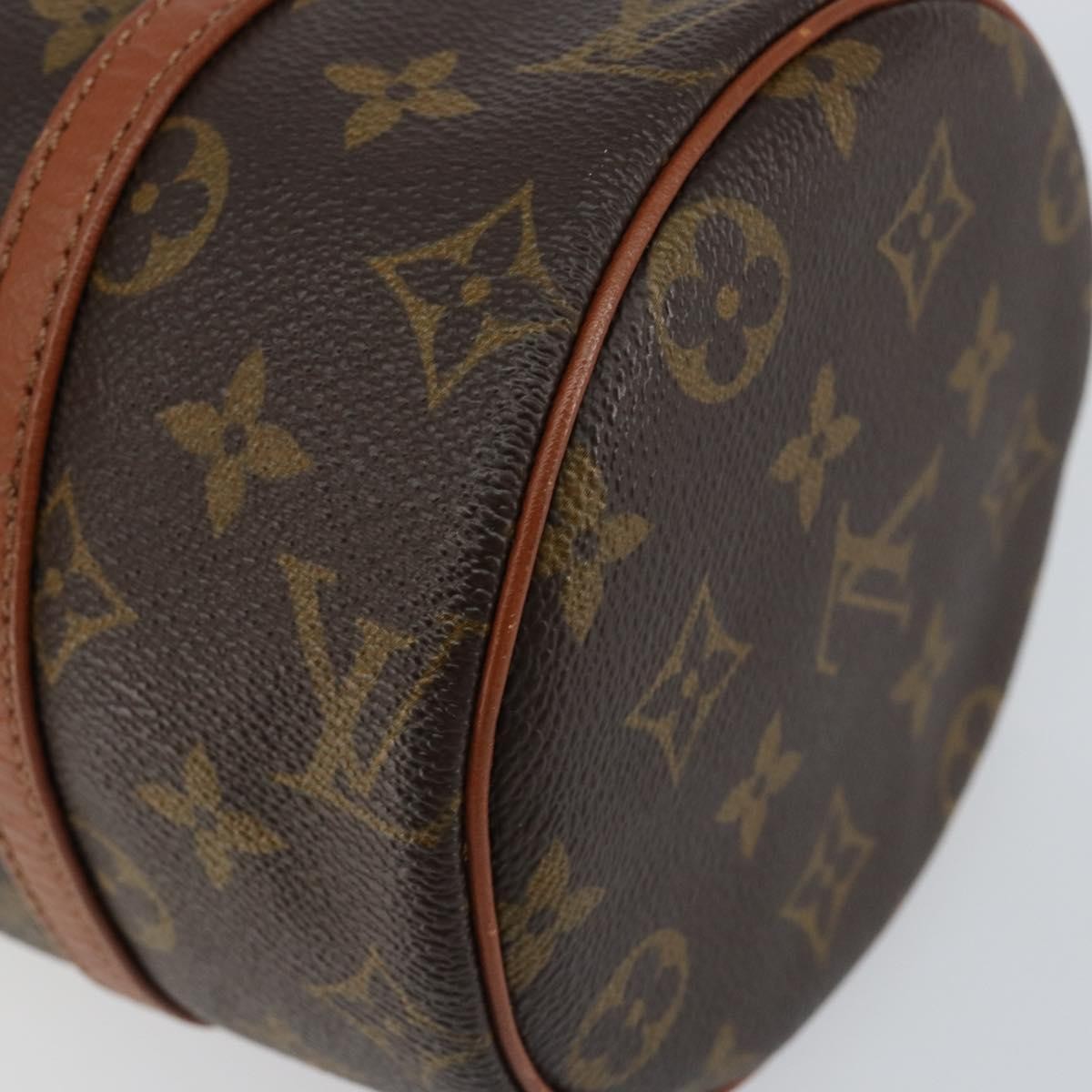 Louis Vuitton Papillon Handbag Monogram Canvas, BROWN, CANVAS, Handbag