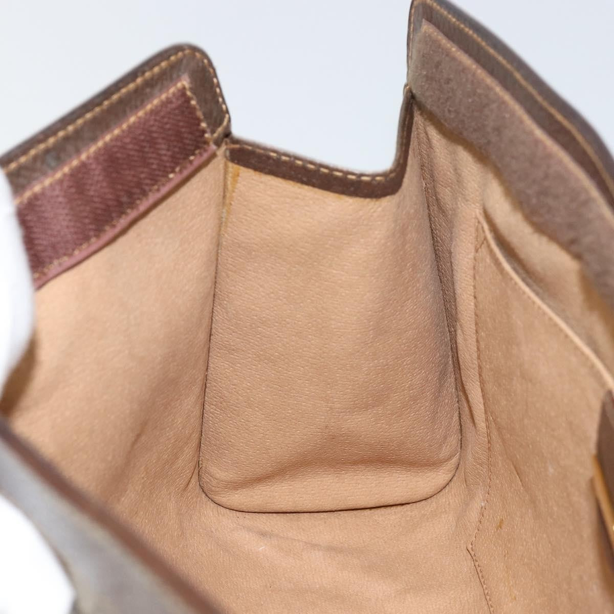 Gucci GG Supreme Clutch bag PVC, BEIGE, PVC, Clutche & pouche