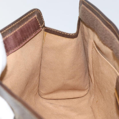 Gucci GG Supreme Clutch bag PVC, BEIGE, PVC, Clutche & pouche