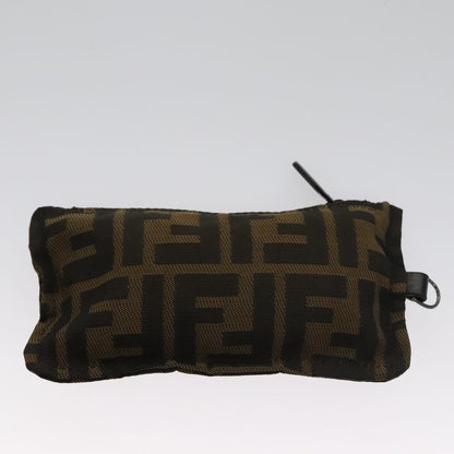 Fendi Roll Tote Zucca Canvas, BROWN, CANVAS, Tote bag