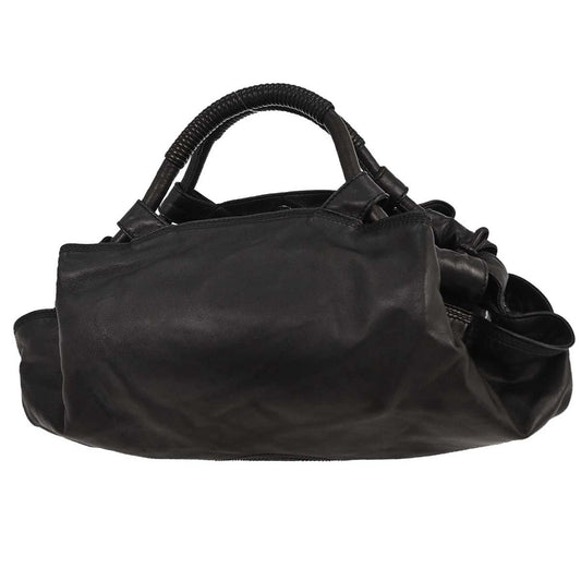 Loewe Anagram Logo Nappa Aire Hand Bag Leather, BLACK, LEATHER, Handbag