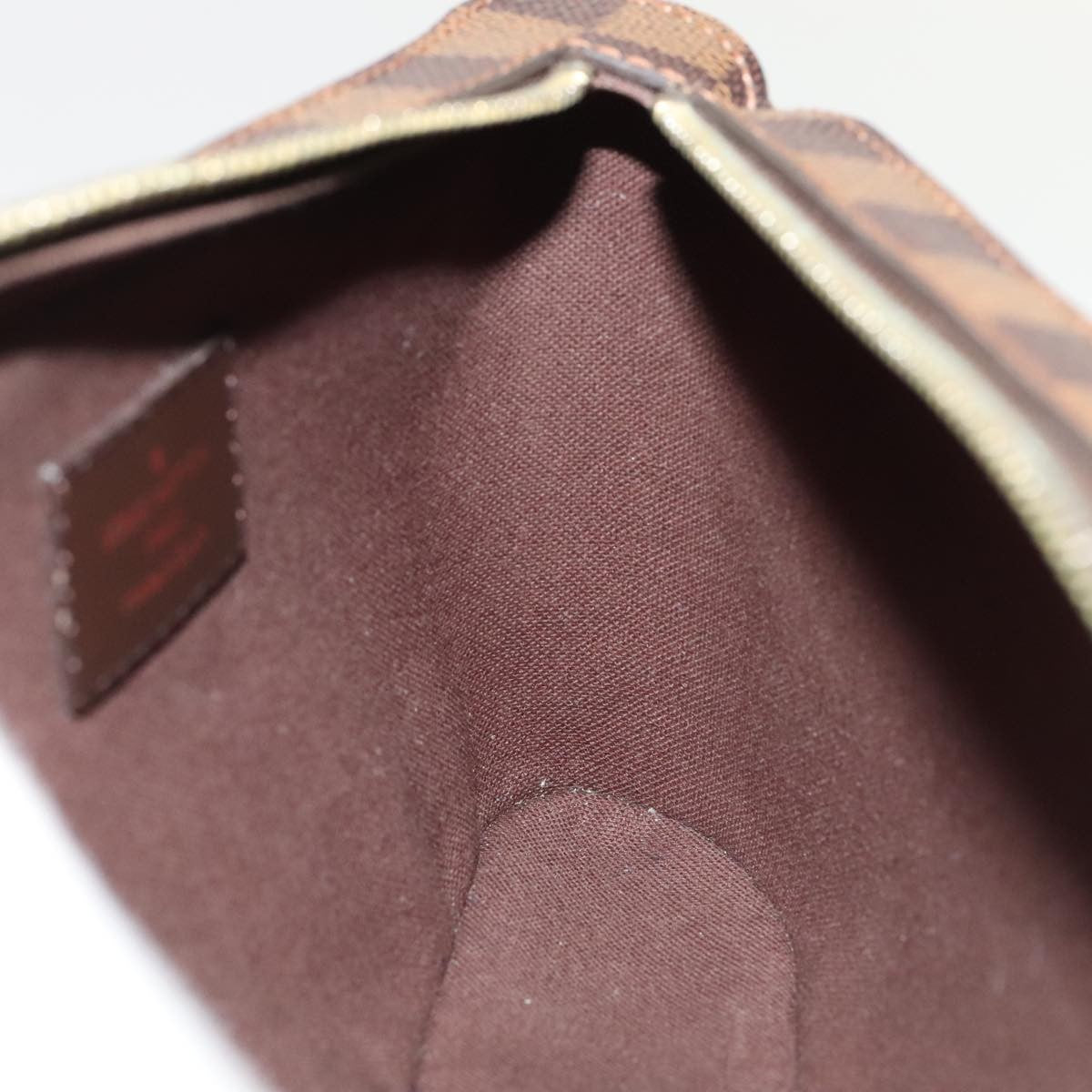 Louis Vuitton Geronimos Waist Bag Damier, BROWN, CANVAS, Shoulder bag