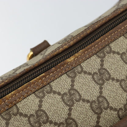 Gucci Vintage Duffle Bag GG Coated Canvas, BEIGE, CANVAS, Travel bag