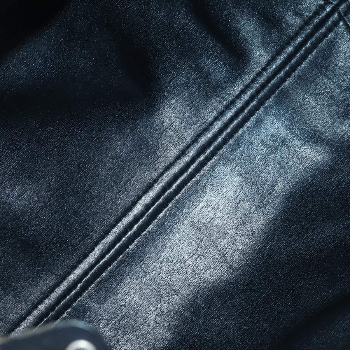 Christian Dior Vintage Trotter Boston Bag Diorissimo Canvas, NAVY, CANVAS, Travel bag