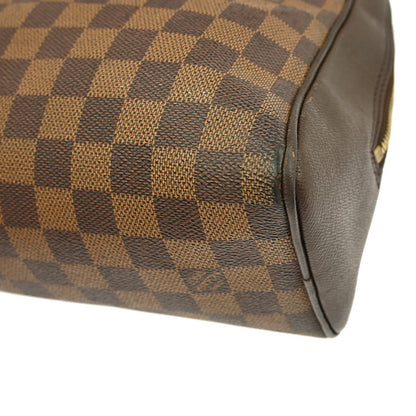 Louis Vuitton Brera Handbag Damier, BROWN, CANVAS, Handbag