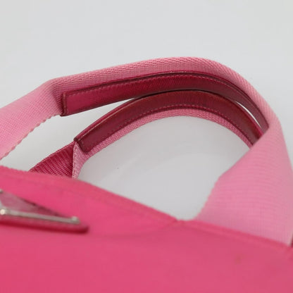 Prada Vela Convertible Tote Tessuto, PINK, NYLON, Tote bag