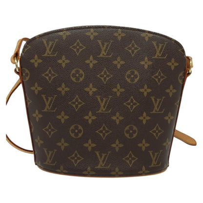 Louis Vuitton Drouot Handbag Monogram Canvas, BROWN, CANVAS, Handbag