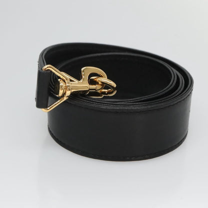 Celine Circle Logo Handbag Leather, BLACK, LEATHER, Handbag