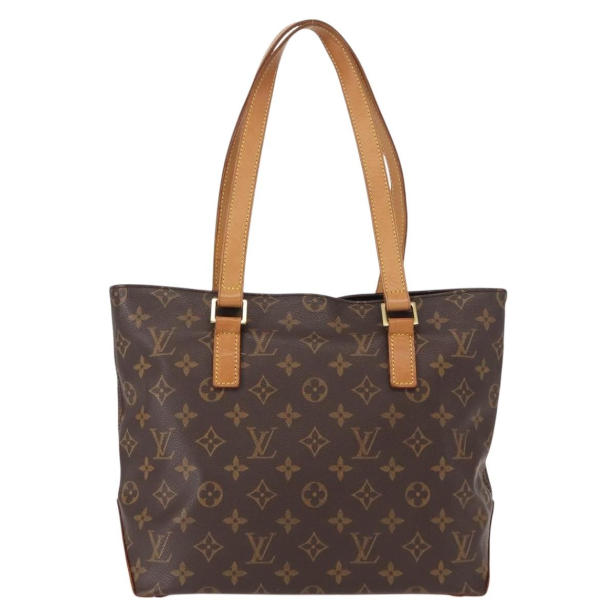 Louis Vuitton Cabas Piano Monogram Canvas, BROWN, CANVAS, Tote bag