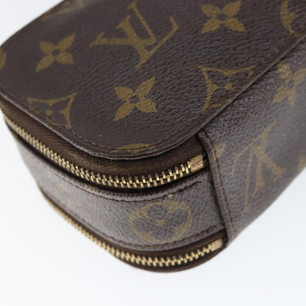 Louis Vuitton Pochette Accessoires Monogram Canvas, BROWN, CANVAS, Clutche & pouche