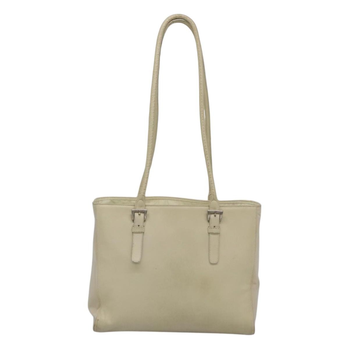 Prada Vintage Shoulder Bag Tessuto, BEIGE, NYLON, Shoulder bag