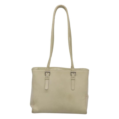 Prada Vintage Shoulder Bag Tessuto, BEIGE, NYLON, Shoulder bag