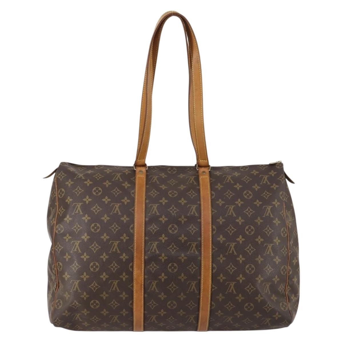 Louis Vuitton Flanerie Handbag Monogram Canvas, BROWN, CANVAS, Handbag