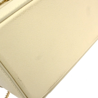 Bvlgari Forever Serpenti Vanity Bag Leather, BEIGE, LEATHER, Handbag