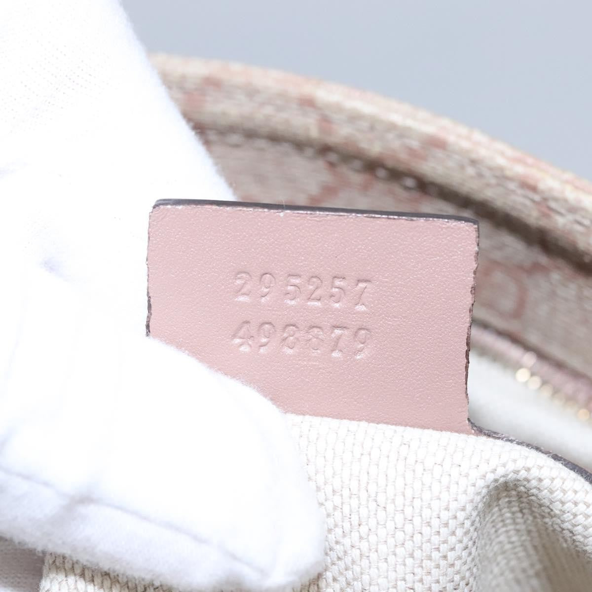 Gucci Front Zip Flat Messenger Bag GG Coated Canvas, BEIGE, CANVAS, Shoulder bag