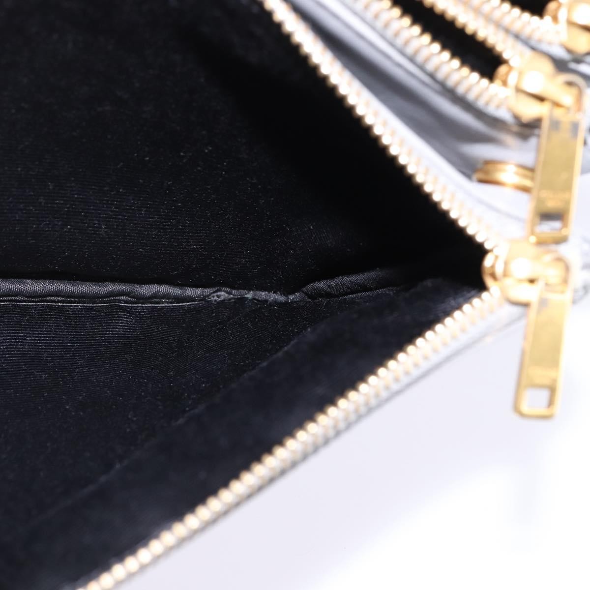 Celine Trio Crossbody Bag Leather, GRAY, LEATHER, Crossbody bag