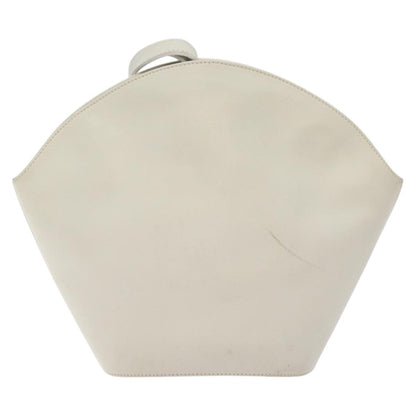 Salvatore Ferragamo Shoulder Bag Leather, WHITE, LEATHER, Shoulder bag