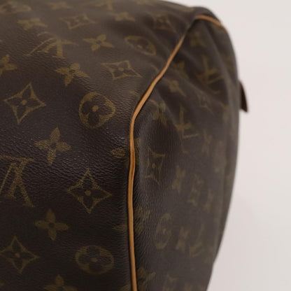 Louis Vuitton Keepall Bag Monogram Canvas, BROWN, CANVAS, Travel bag