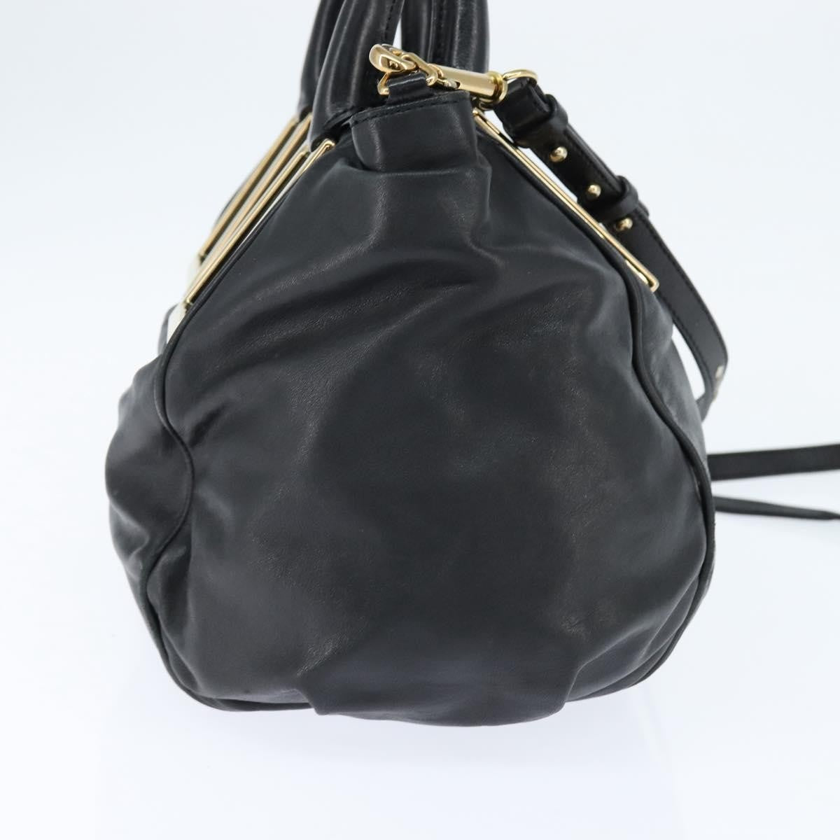 Chloe Ethel Tote Leather, BLACK, LEATHER, Tote bag