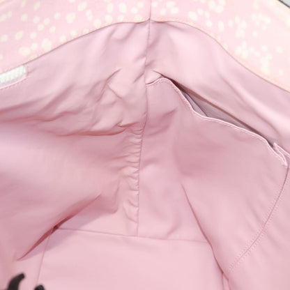 Chanel Biarritz Tote Quilted Canvas, PINK, CANVAS, Tote bag