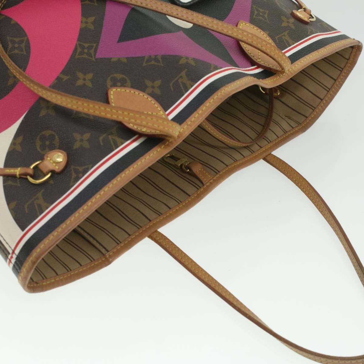 Louis Vuitton Neverfull NM Tote Limited Edition Game On Monogram Canvas, BROWN, CANVAS, Tote bag