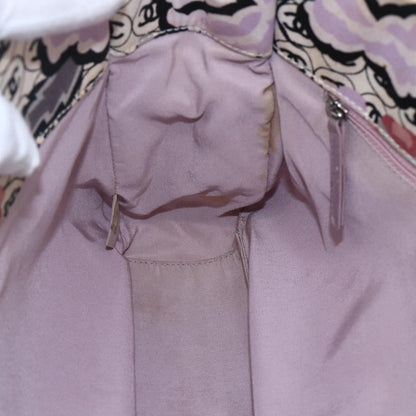 Chanel Vintage Floral Tote Canvas, BEIGE, CANVAS, Tote bag