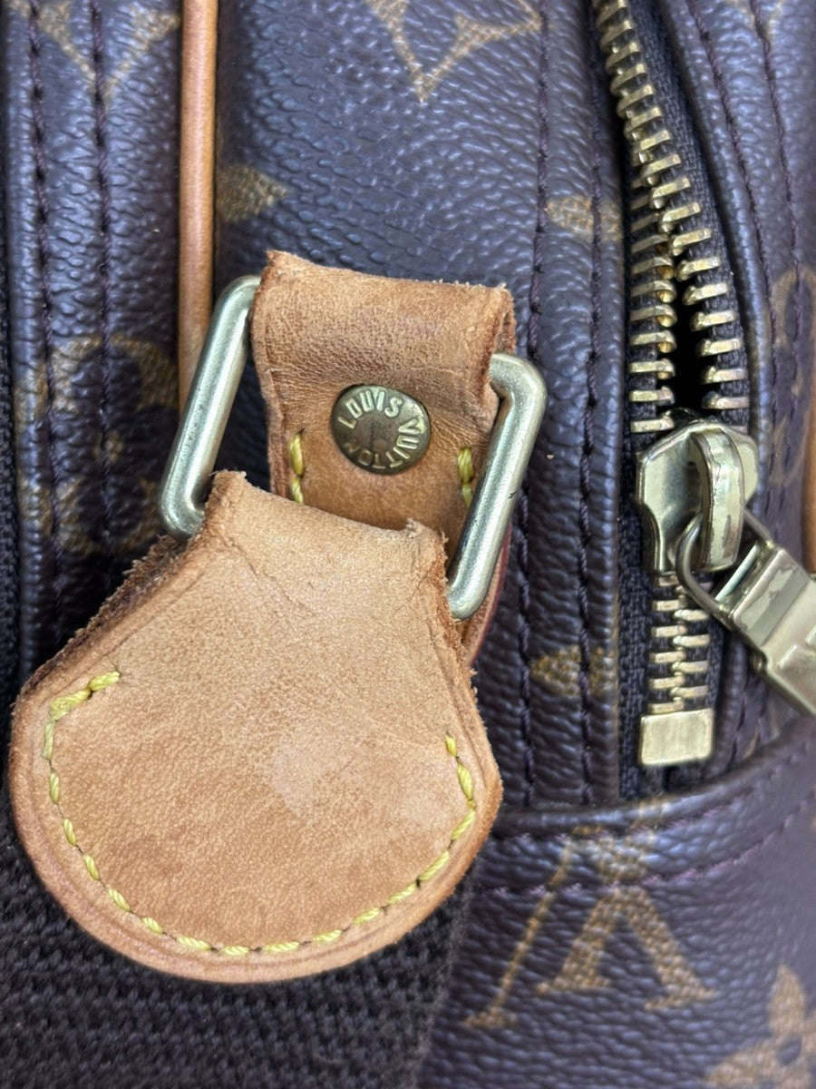 Louis Vuitton Reporter Bag Monogram Canvas, BROWN, CANVAS, Shoulder bag