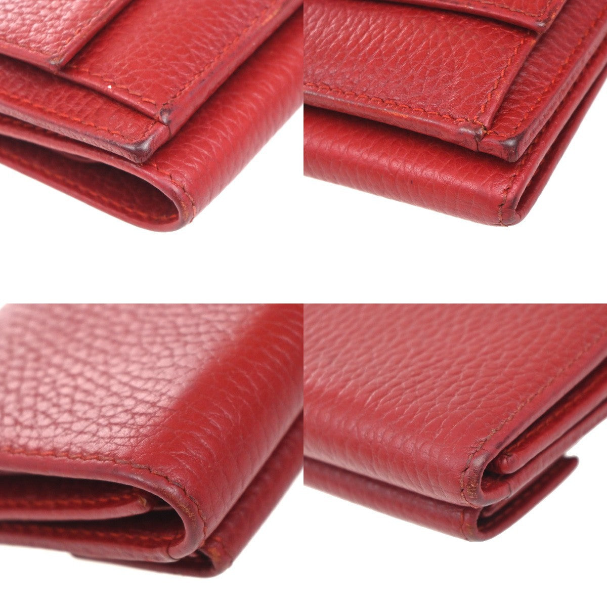 Gucci GG Marmont Wallet Leather, RED, LEATHER, Wallets