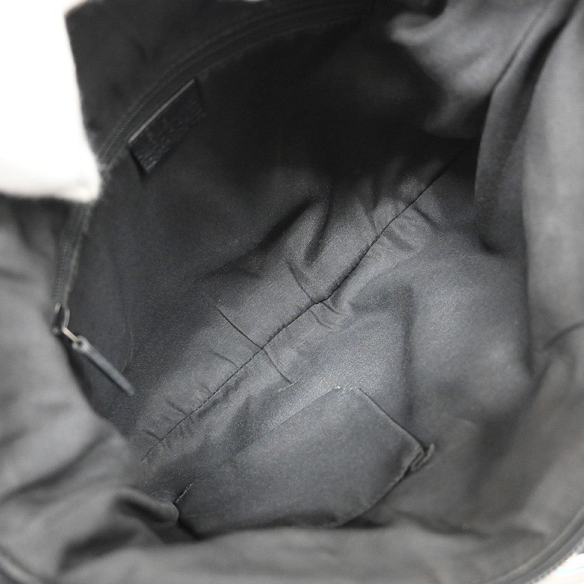 Gucci D Ring Messenger Bag GG Canvas, BLACK, CANVAS, Shoulder bag