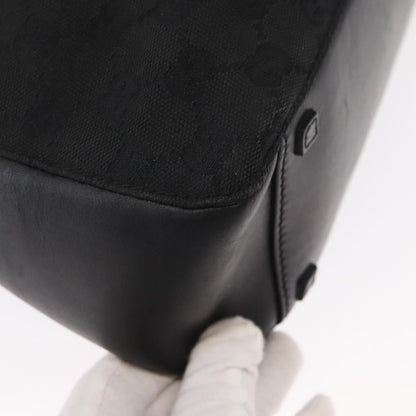 Gucci Vintage Handbag Canvas, BLACK, CANVAS, Handbag