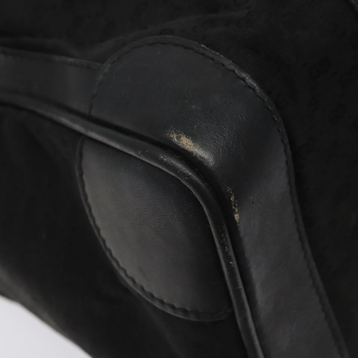 Gucci Vintage Web Boston Bag GG Canvas, BLACK, CANVAS, Handbag