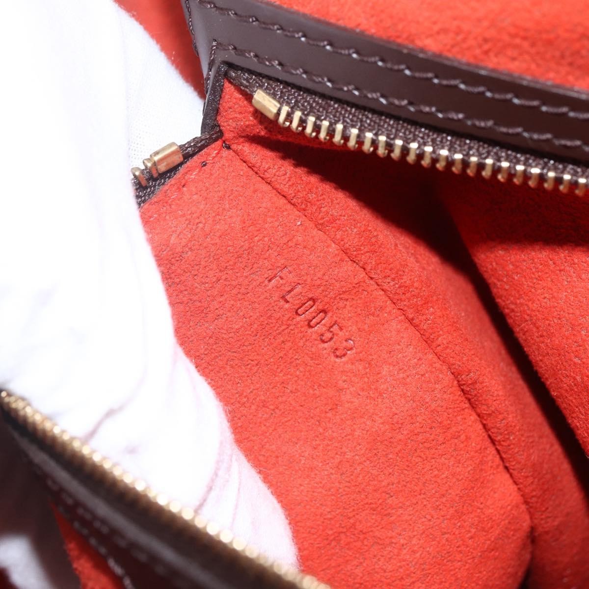 Louis Vuitton Manosque Handbag Damier, BROWN, CANVAS, Tote bag