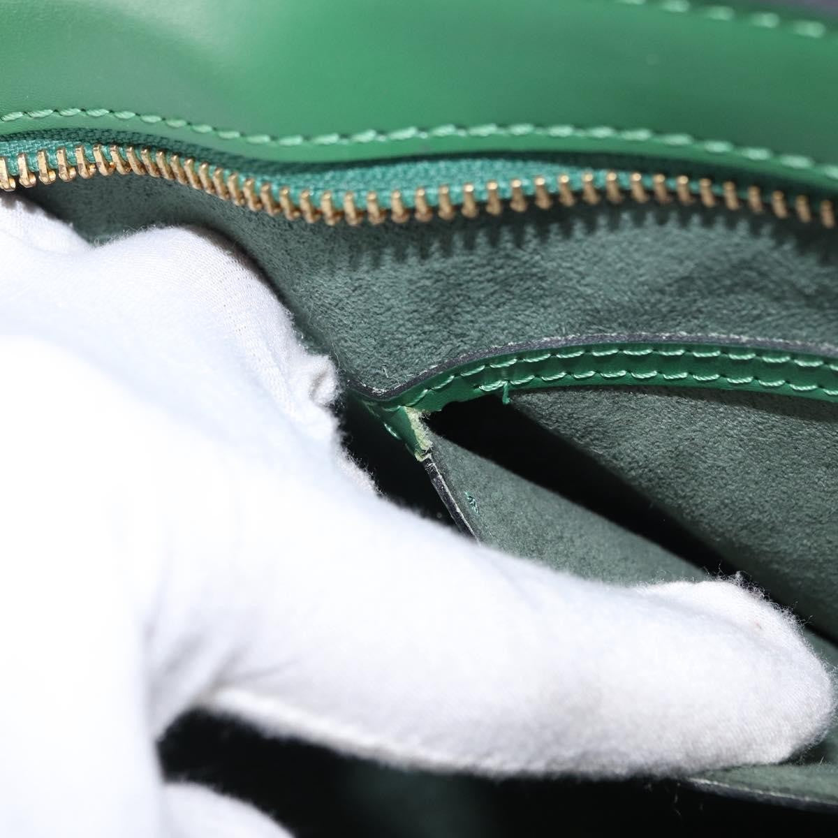 Louis Vuitton Saint Jacques Handbag Epi Leather, GREEN, EPI LEATHER, Handbag