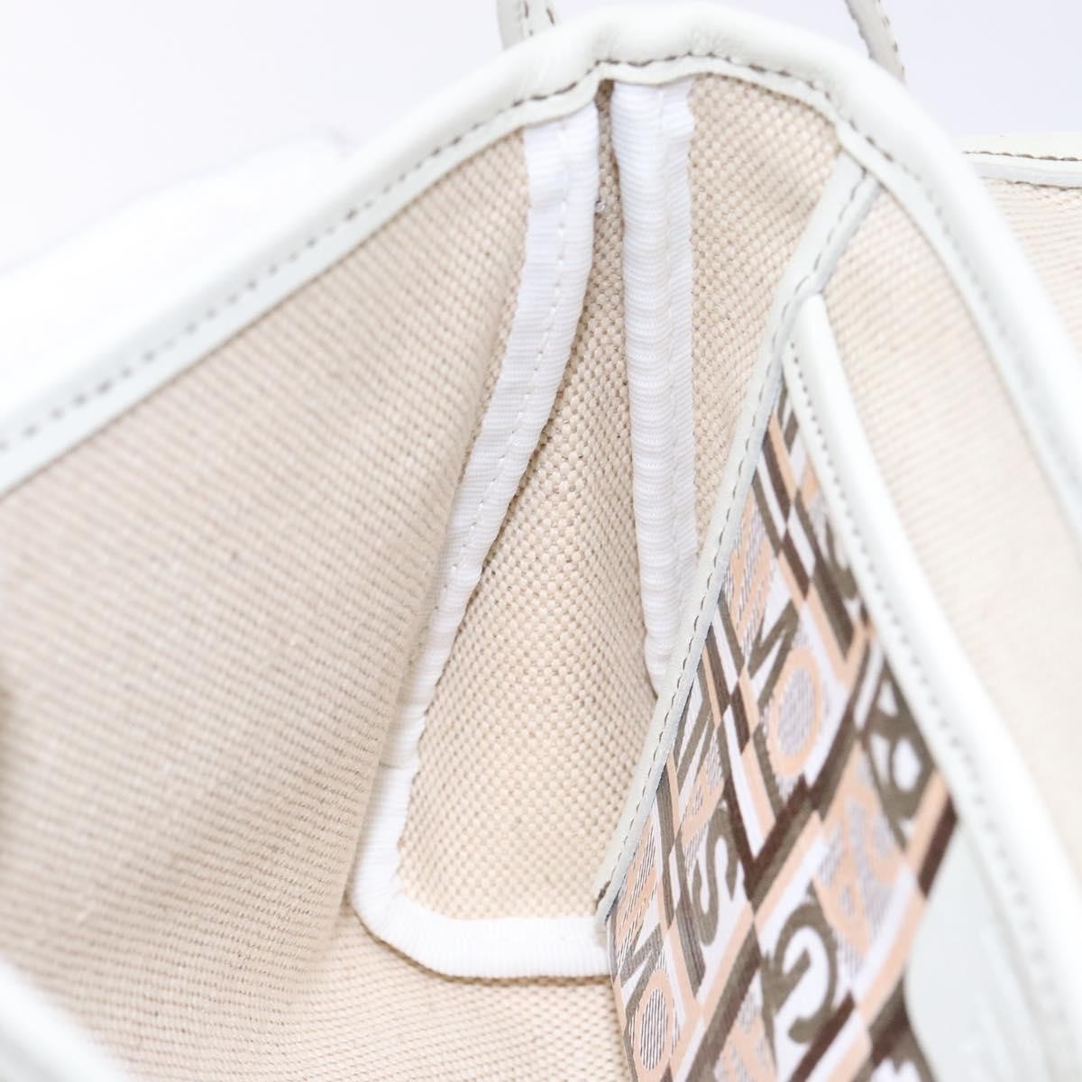 Salvatore Ferragamo Vintage clutch Bag Canvas, BEIGE, CANVAS, Clutche & pouche