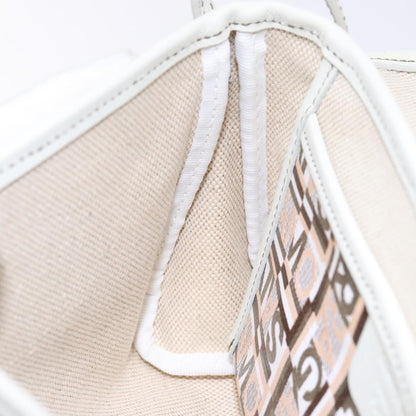 Salvatore Ferragamo Vintage clutch Bag Canvas, BEIGE, CANVAS, Clutche & pouche