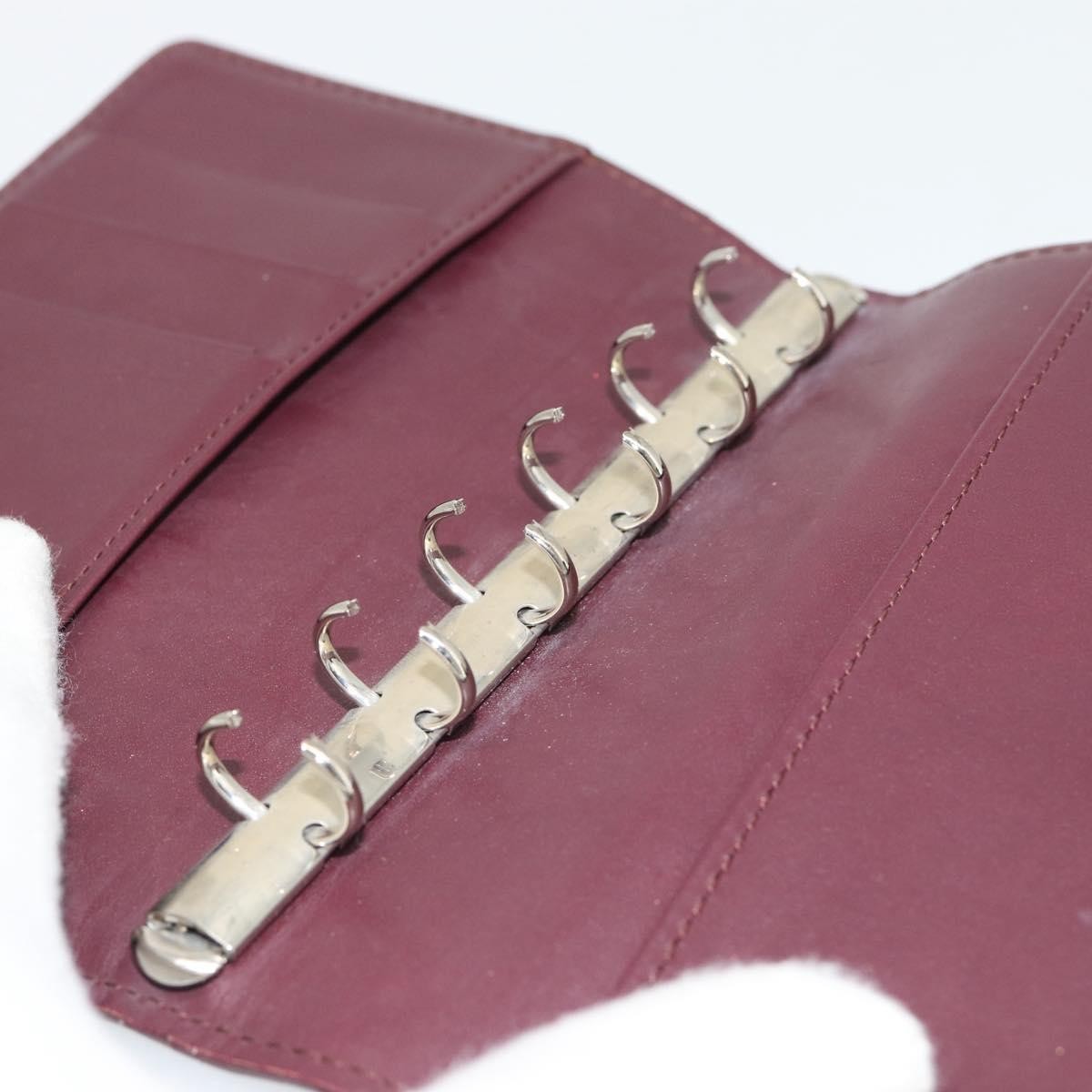 Louis Vuitton Agenda Cover Monogram Canvas, Purple, Canvas, Clutch