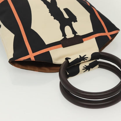 Bvlgari Handbag Canvas, BEIGE, CANVAS, Handbag