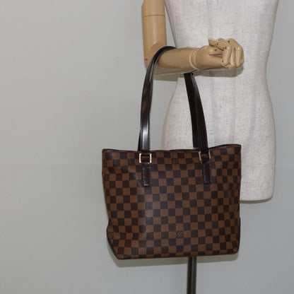 Louis Vuitton Cabas Piano Damier, BROWN, CANVAS, Tote bag