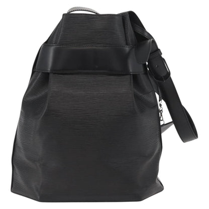 Louis Vuitton Vintage Sac d'Epaule Handbag Epi Leather, BLACK, LEATHER, Shoulder bag