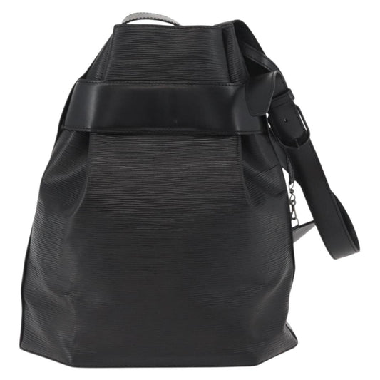 Louis Vuitton Vintage Sac d'Epaule Handbag Epi Leather, BLACK, LEATHER, Shoulder bag