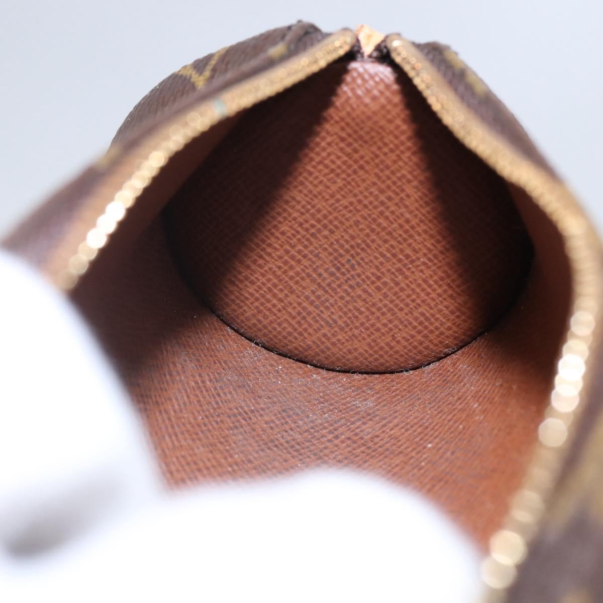 Louis Vuitton Papillon Pochette Monogram Canvas, BROWN, CANVAS, Handbag