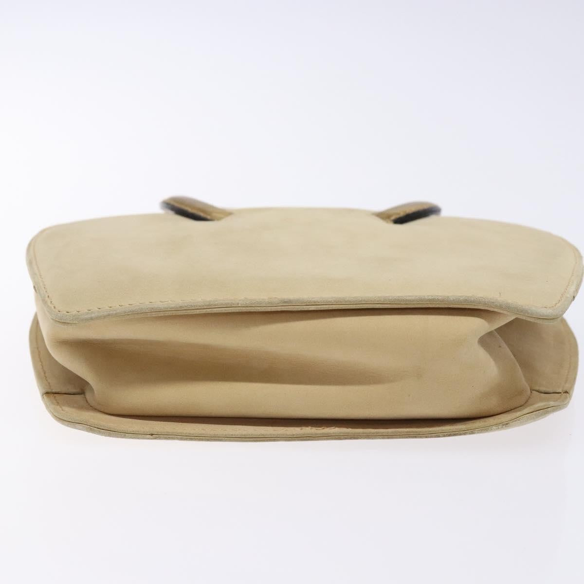 Salvatore Ferragamo Vintage Handbag Suede, BEIGE, SUEDE, Handbag