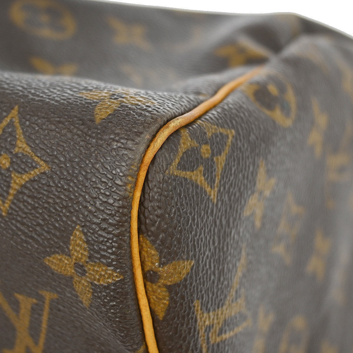 Louis Vuitton Speedy Handbag Monogram Canvas, Brown, Canvas, Handbag
